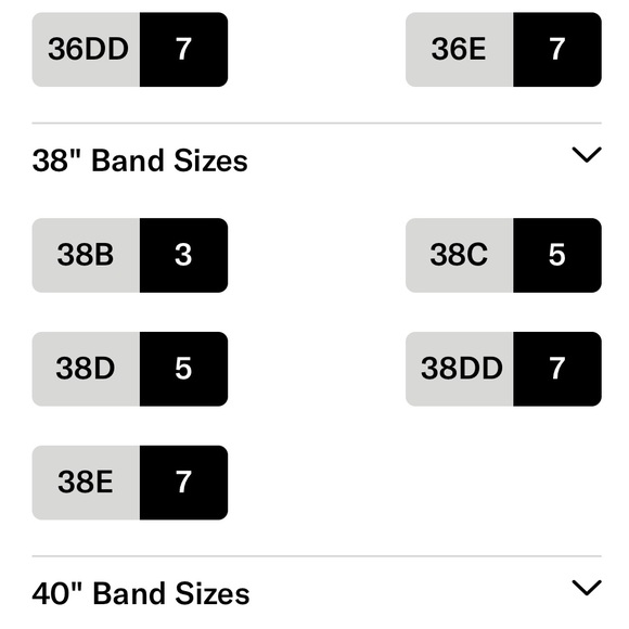 Knix Knixwear Size 7, 8 in 1 padded Evolution bra - Picture 7 of 7